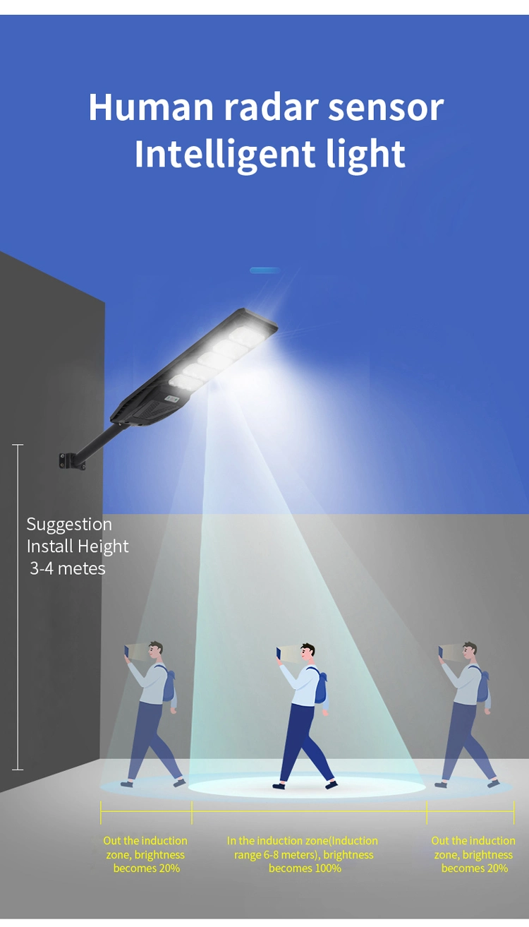 LED Outdoor Light, Integrated LED Solar Light 500W