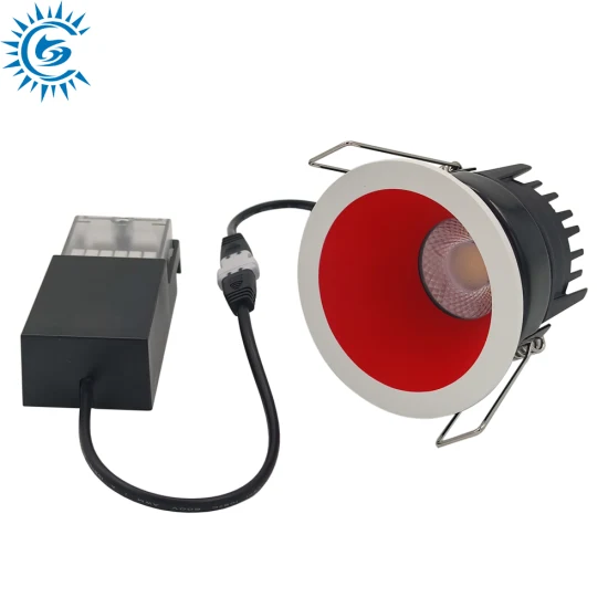 OEM 5W 6W 7W 8W 10W 3CCT intérieur réglable étanche IP65 feu LED COB projecteur LED Downlight