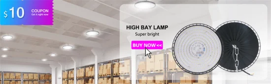 100W 150W 200W UFO lumière LED haute baie IP65 étanche crochet montage magasin lumières Garage usine entrepôt lampe